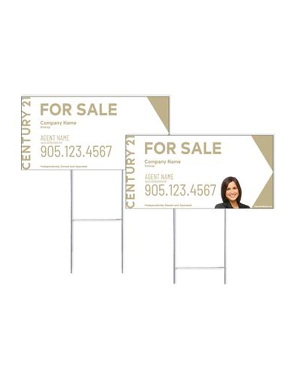 Century 21 - Directional Signs, Personalized
