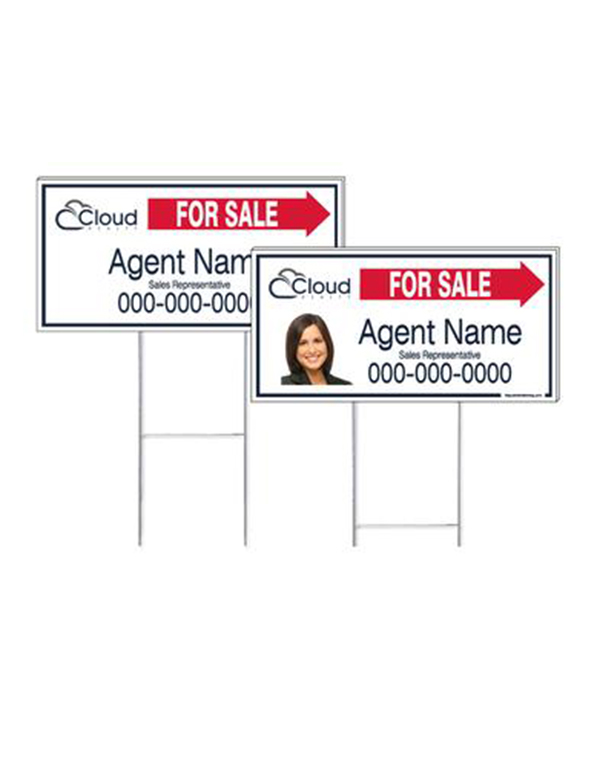 Cloud Realty - Directional Signs, Personalized