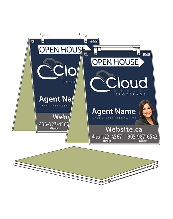 Cloud Realty - Sandwich Boards