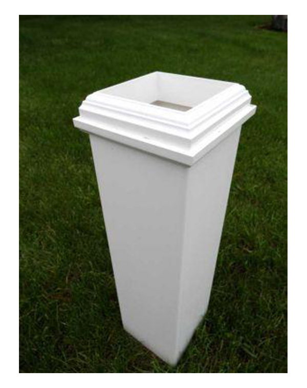 Decorative Base for Vinyl Post