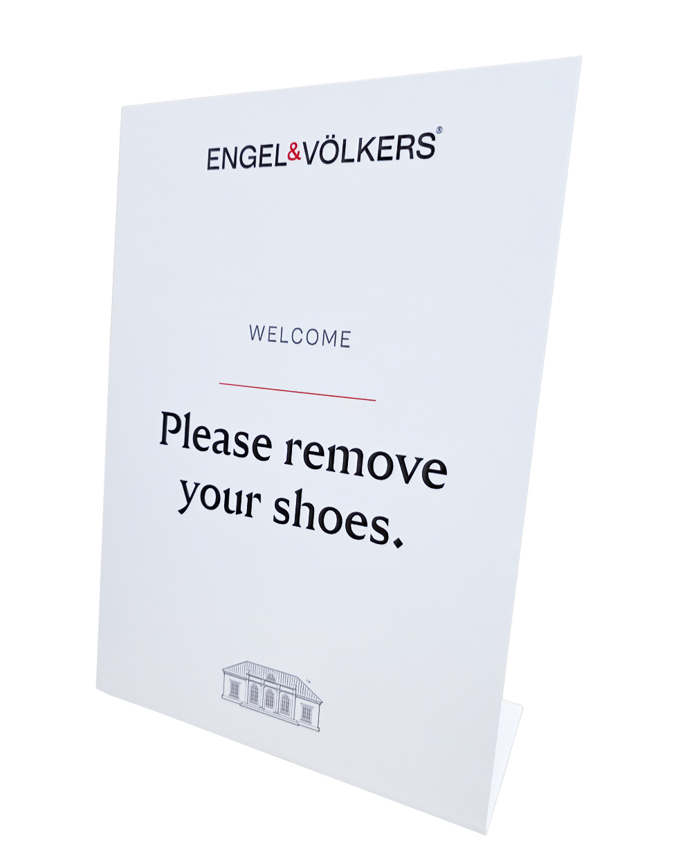 Engel & Völkers - Please Remove Your Shoes - Standup