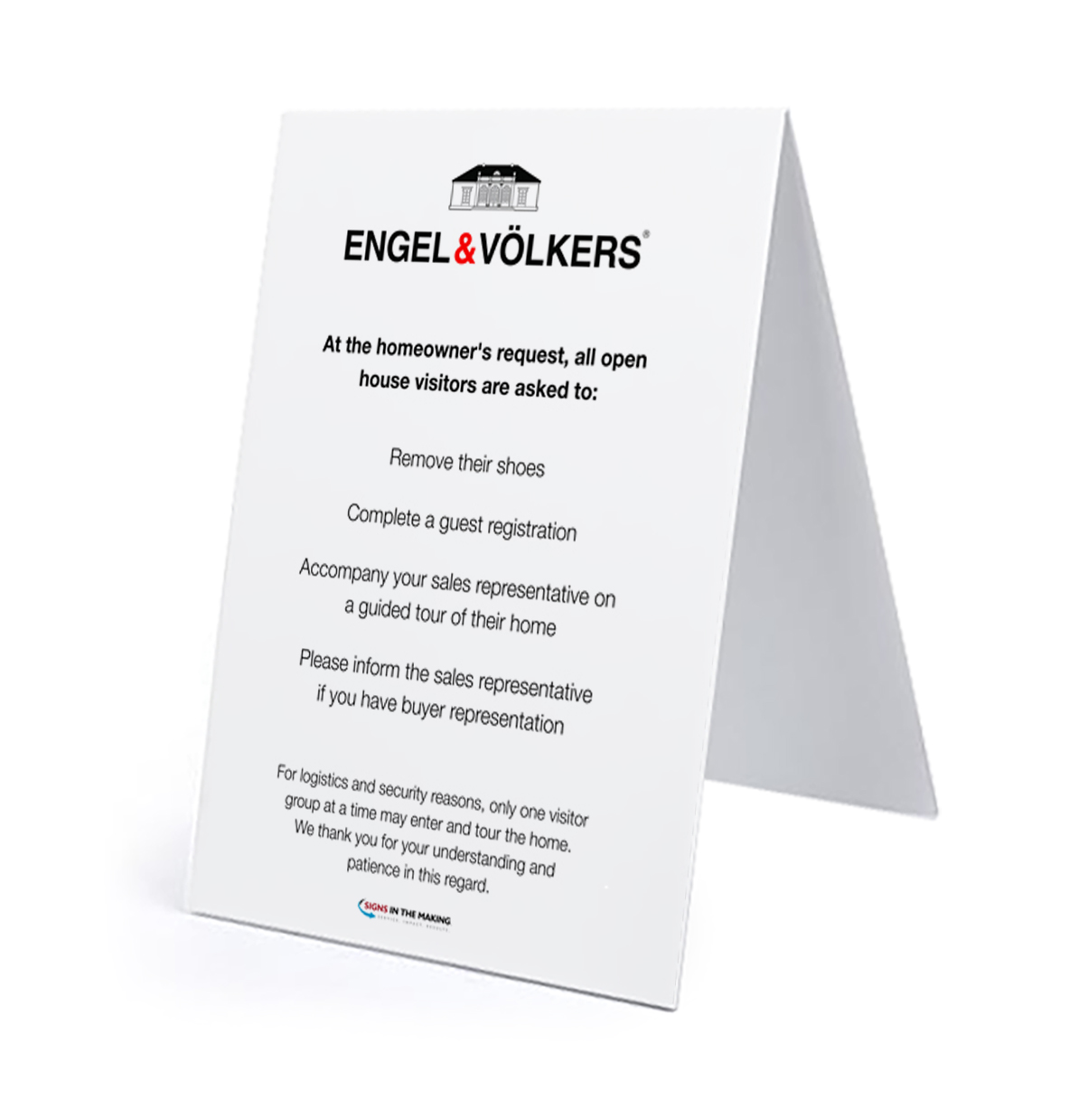 Engel & Völkers - Open House Etiquette Engel & Völkers - Open House Etiquette
