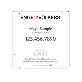 Engel & Völkers - For Sale Sign