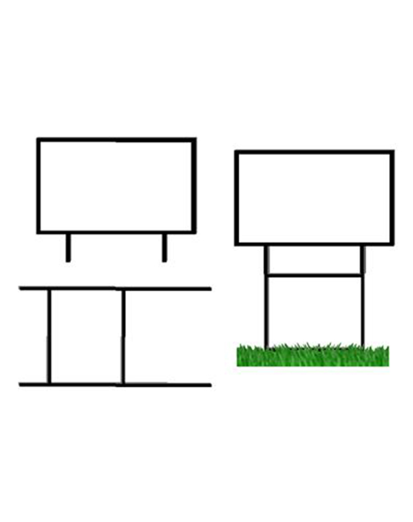 Frame - 30" x 18" , 2 leg