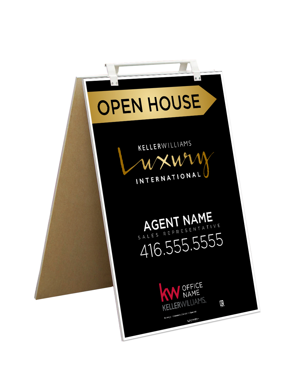 KW Luxury International Sandwich Boards