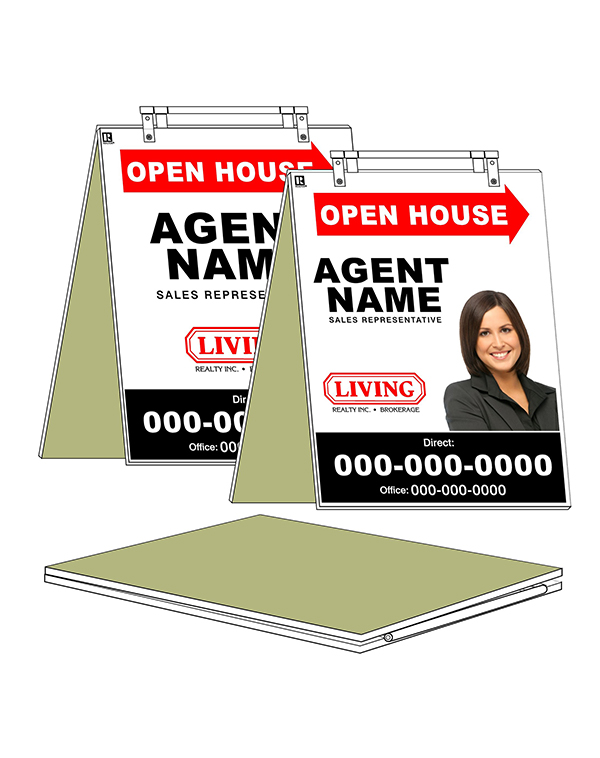 Living Realty - Sandwich Boards