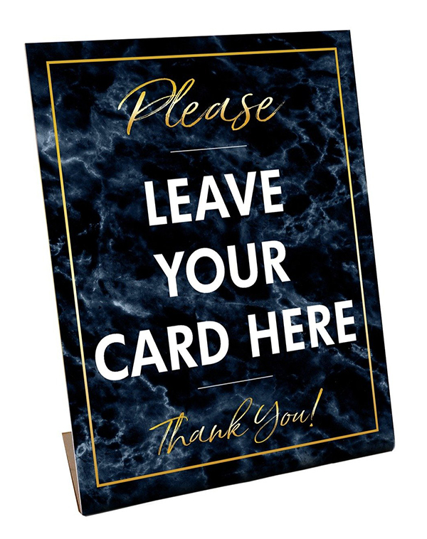 Standup - Please Leave Your Card, Marble