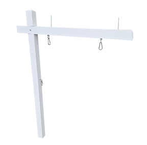 60" Aluminum Sign Post - White