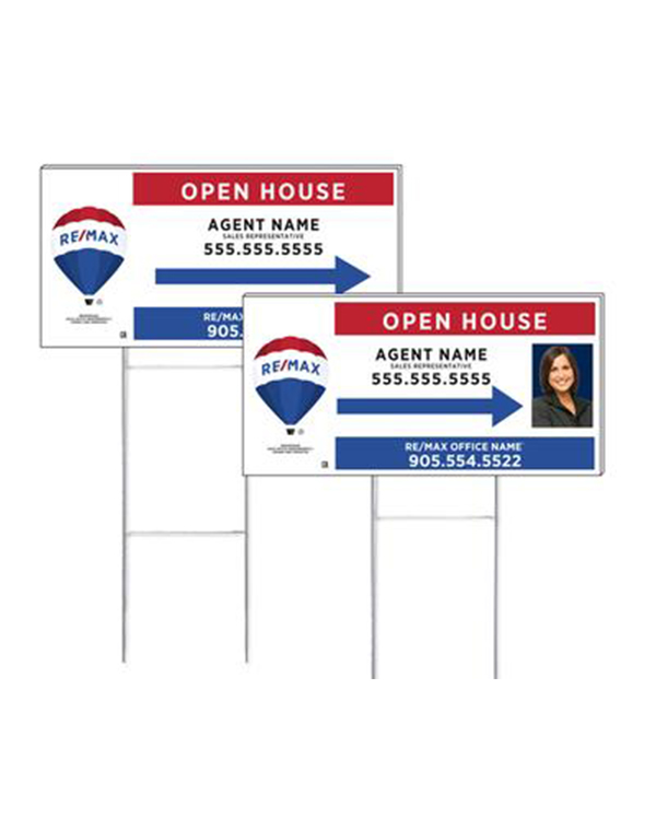 RE/MAX® - Directional Signs, Personalized