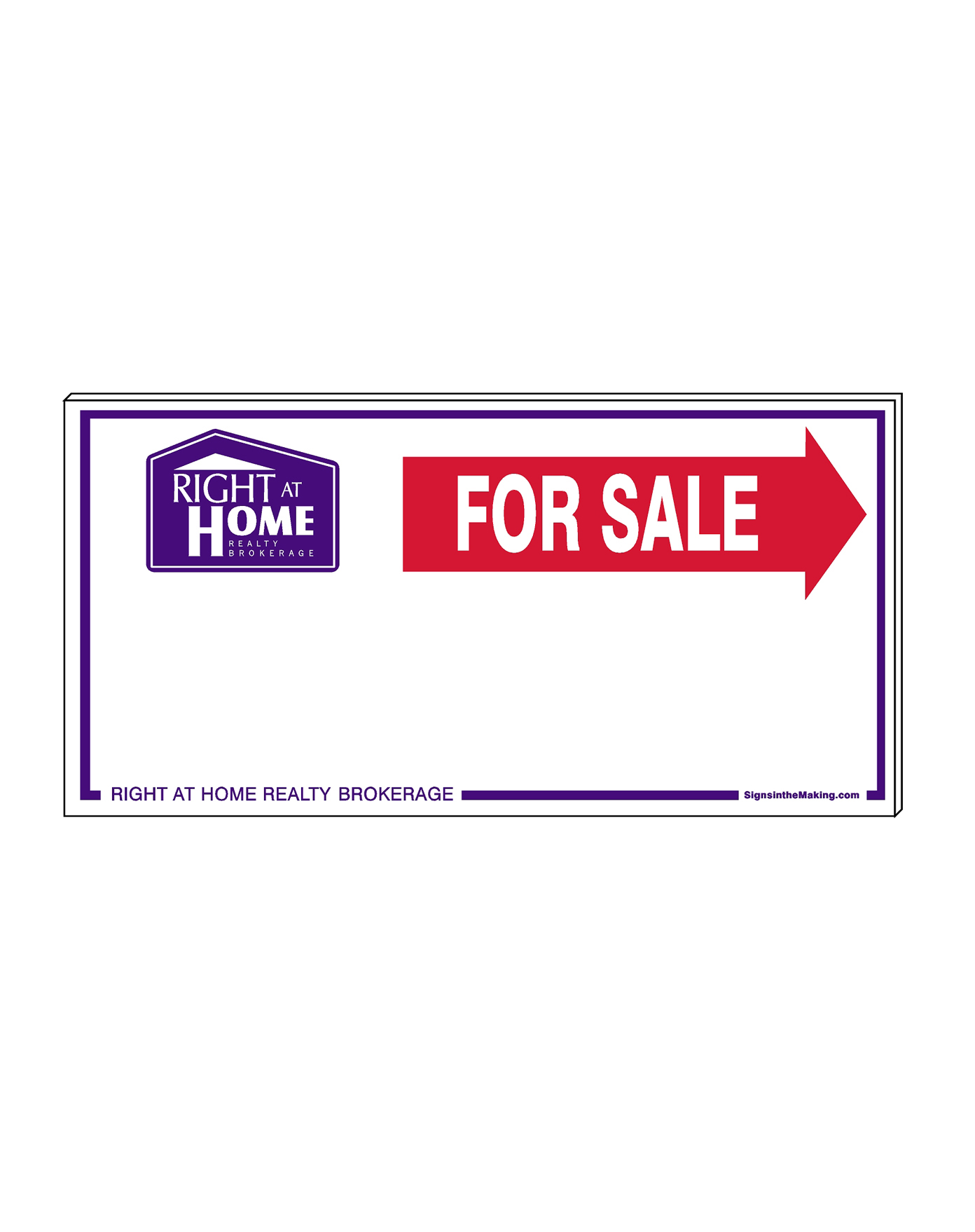 Right At Home - Directional Signs, Generic