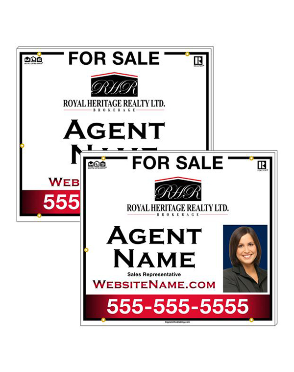 Royal Heritage - For Sale Sign