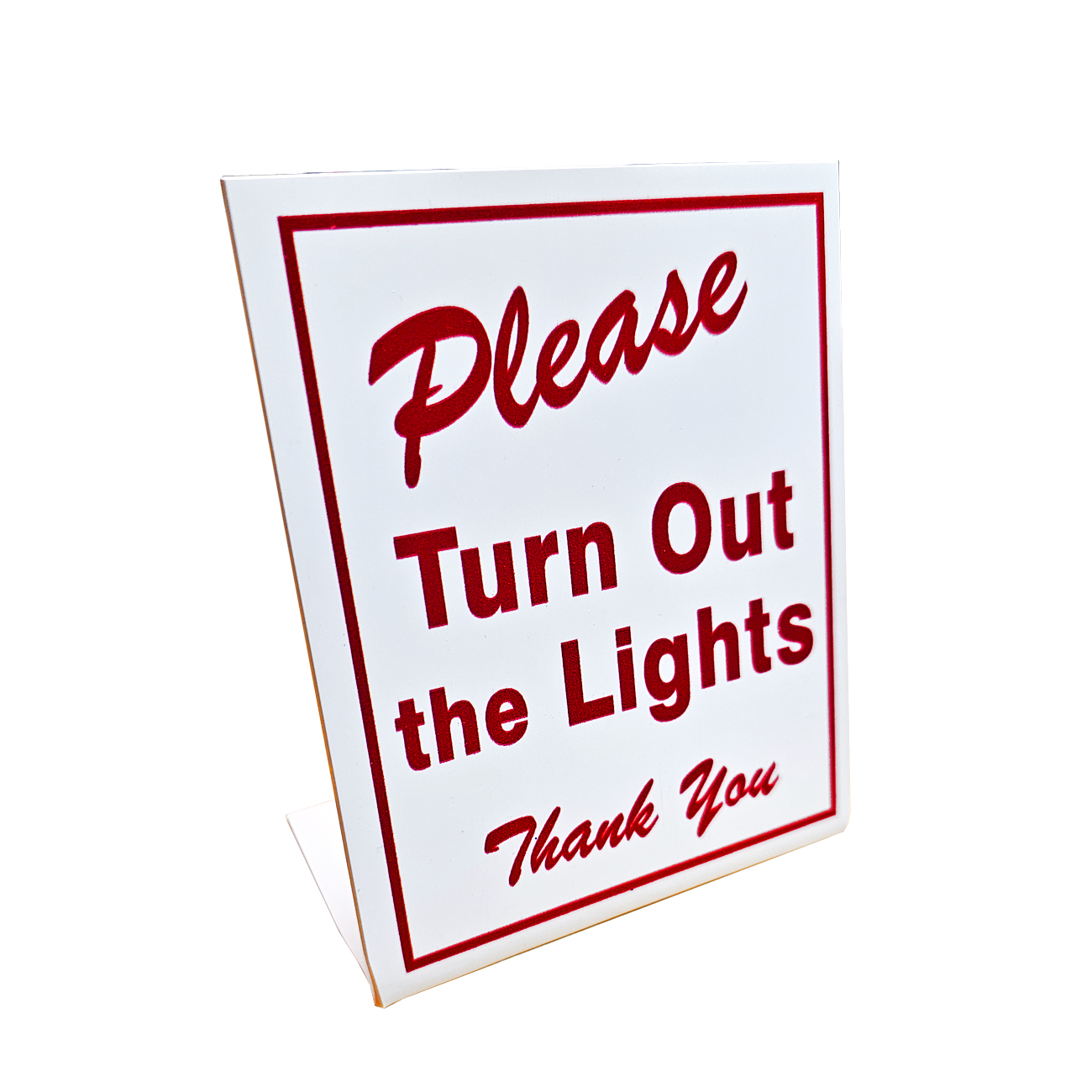 Standup - Please Turn Out The Lights - Plain