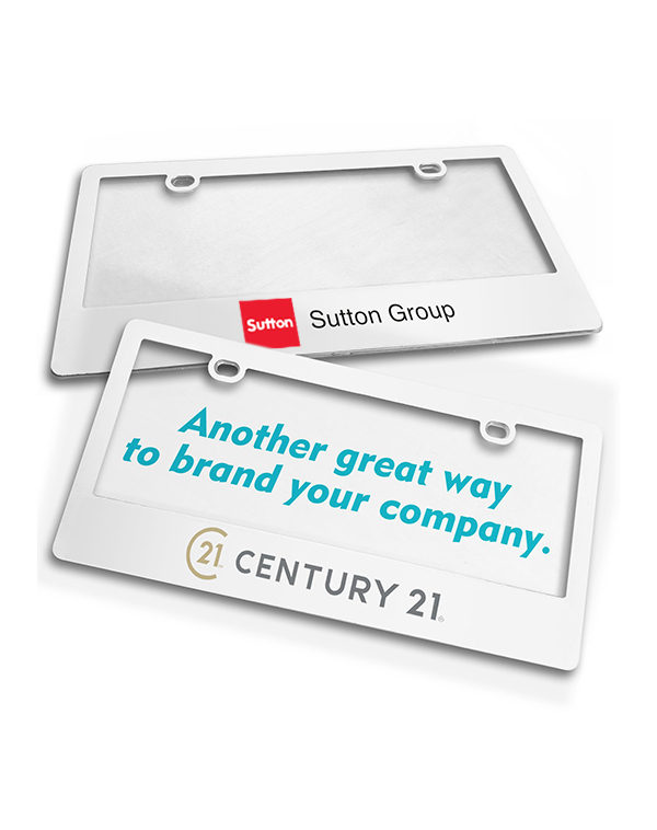 Branded License Plate Covers