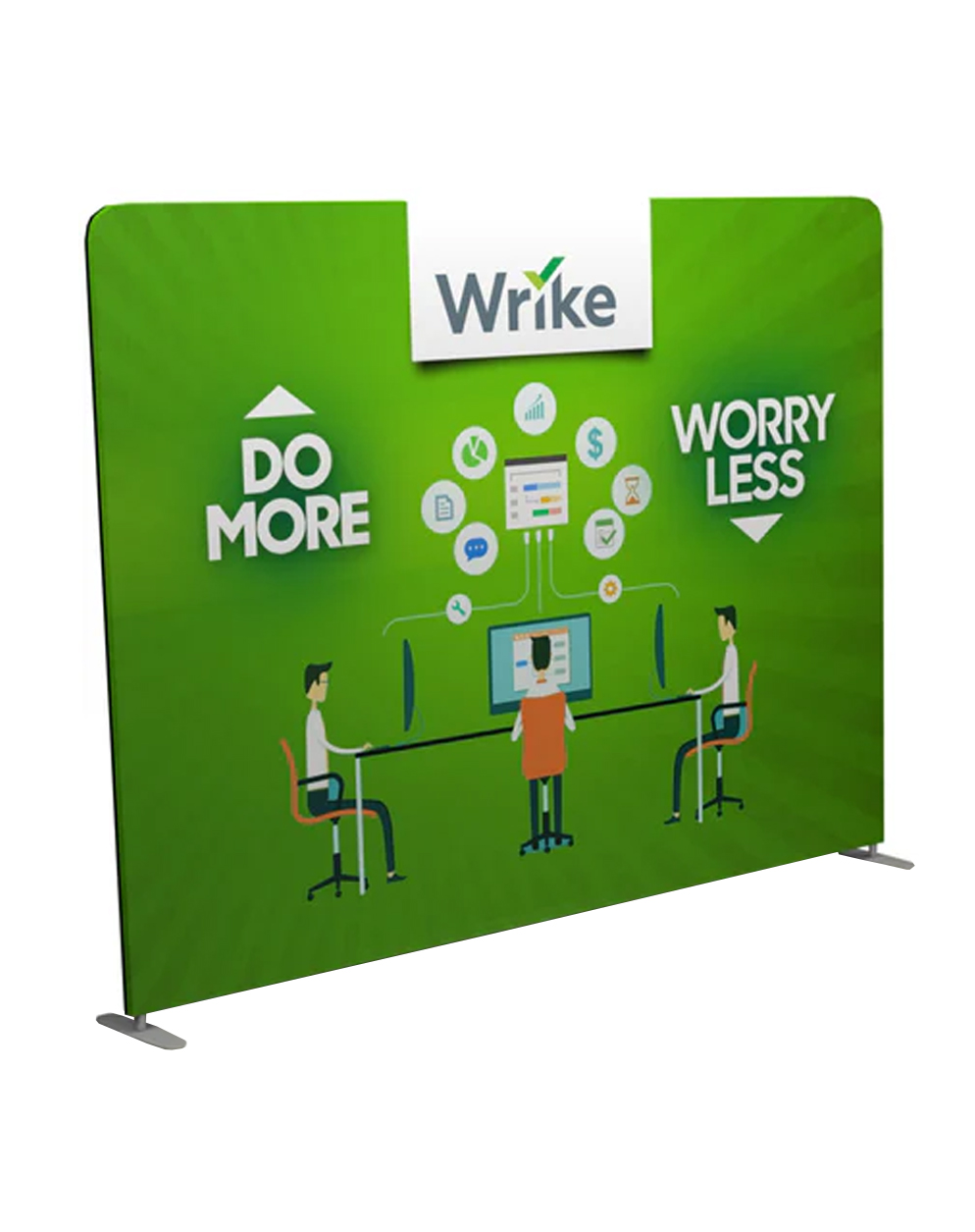 Trade Show Booth - QuickZip™ Straight