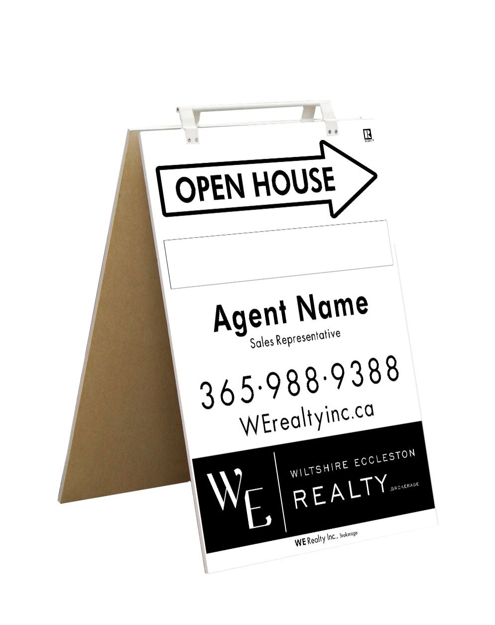WE Realty Sandwich Boards