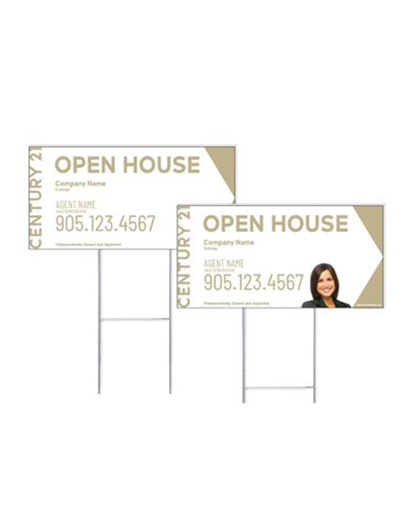 Century 21 - Directional Signs, Personalized 2