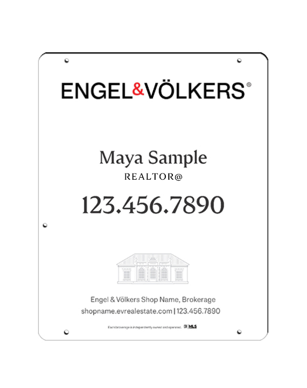 Engel & Völkers - For Sale Sign 2