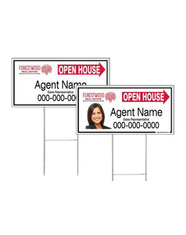 Forestwood - Directional Signs, Personalized 2