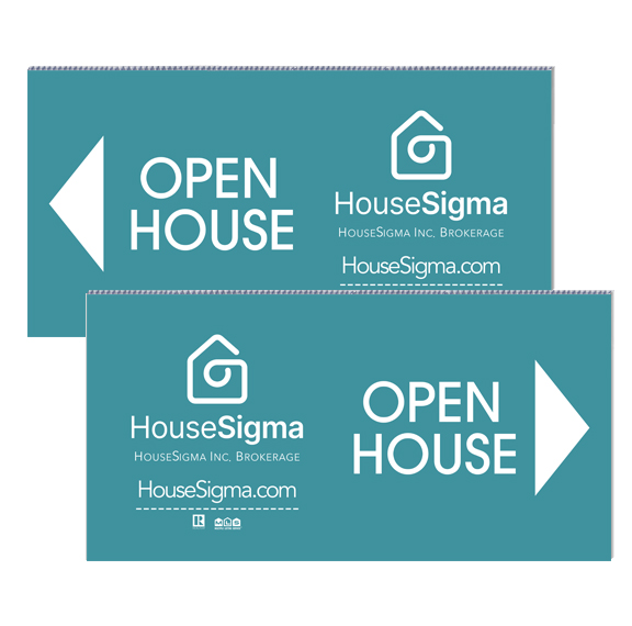 HouseSigma - Directional Signs, Generic 1