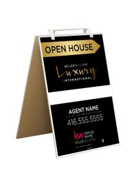 KW Luxury International Sandwich Boards 2