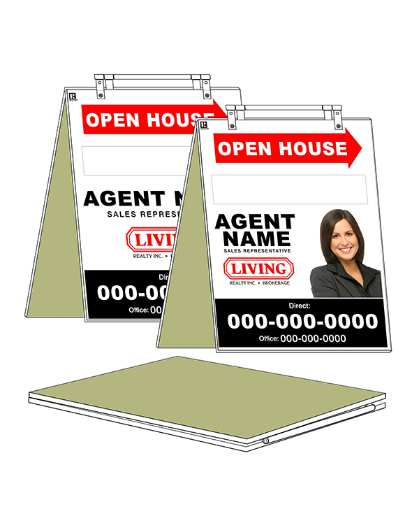 Living Realty - Sandwich Boards 2