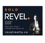 REVEL Realty SOLD Sign (Horizontal) 1
