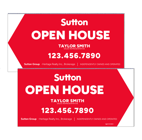 Sutton - Directional Signs, Personalized 1