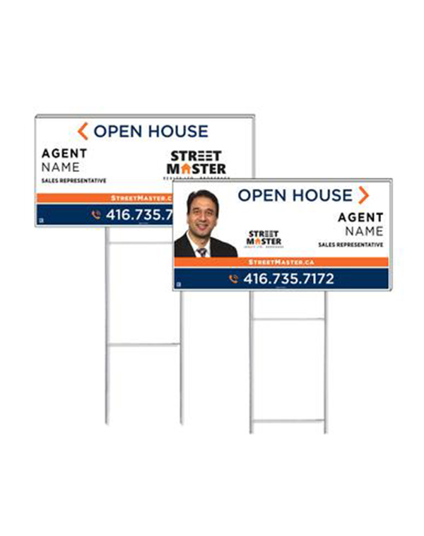 Street Master Realty - Directional Signs, Personalized 2