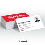 sutton business cards style 02