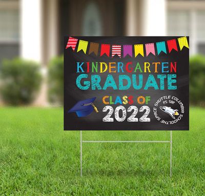 PS 58 Kindergarten Graduation Yard Signs