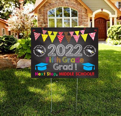 PS 58 Fifth Grade Graduation Yard Signs
