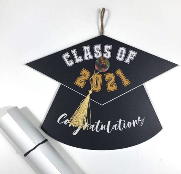 Graduation Cap Wall Hanging