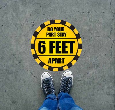 Do Your Part Stay 6Ft Apart