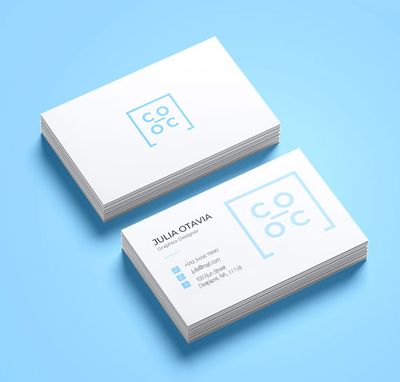 Standard Business Cards