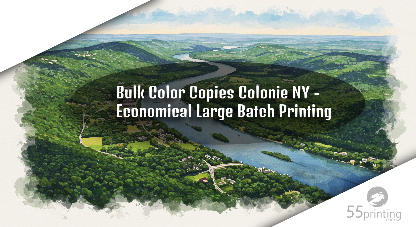 Bulk Color Copies Colonie NY - Economical Large Batch Printing