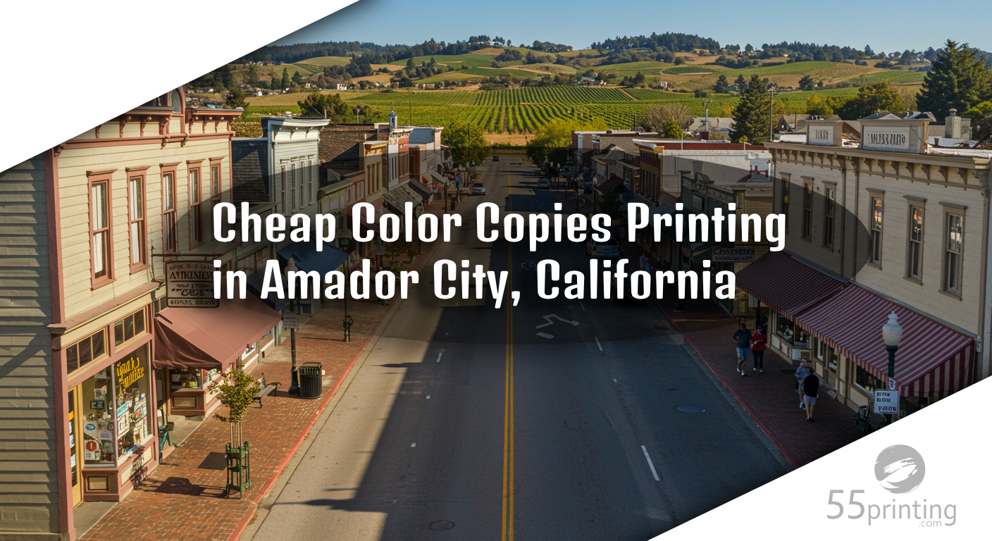 Cheap Color Cheap Color Copies Printing in Amador City, California