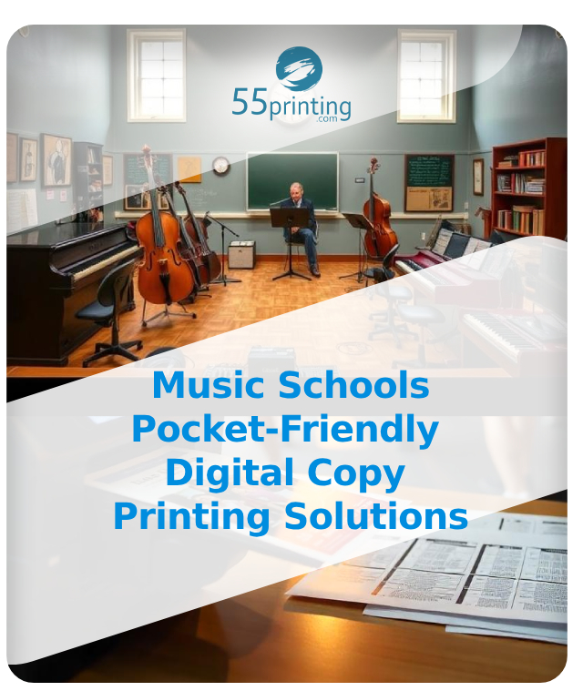 Music Schools - Pocket-Friendly Digital Copy Printing Solutions