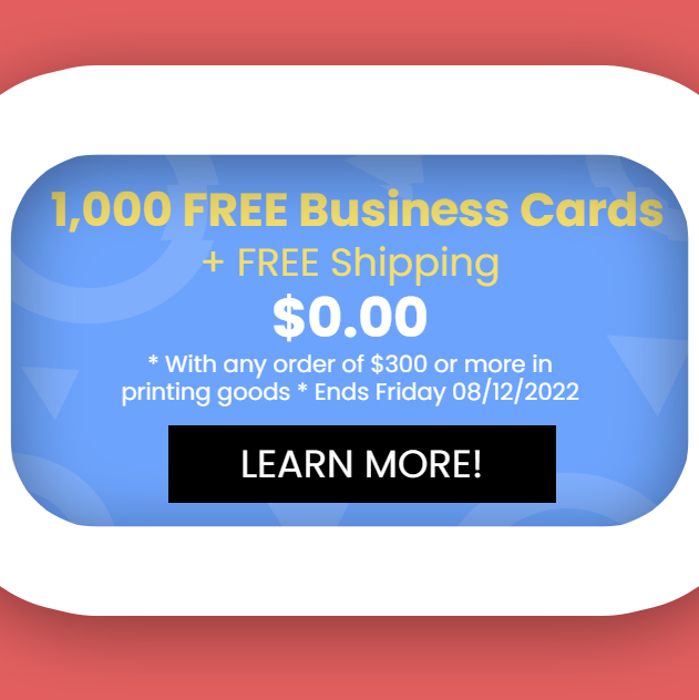 Free Printing and Discount Promo Codes for 2022