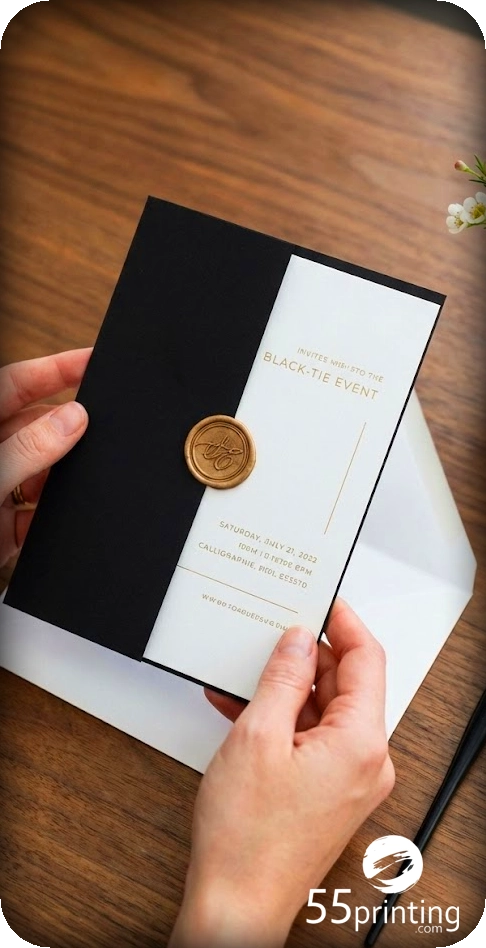 Tactile experience of physical invitations