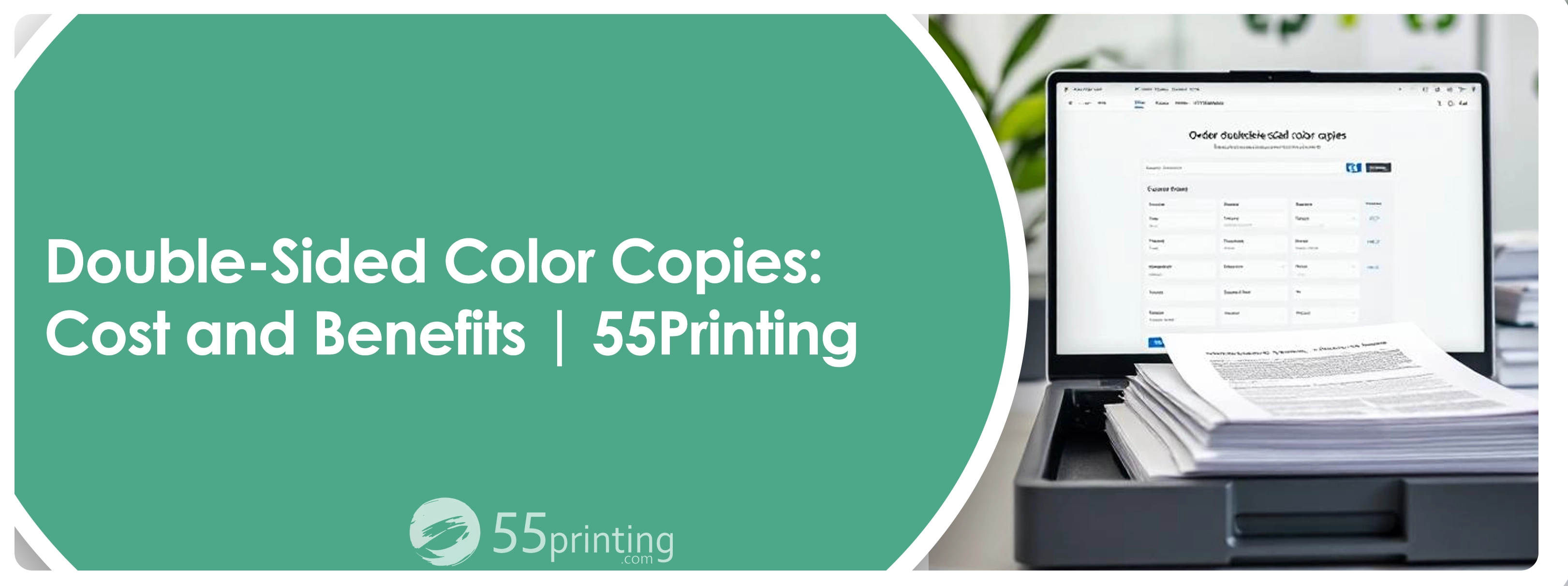 Double-Sided Color Copies: Cost and Benefits | 55Printing