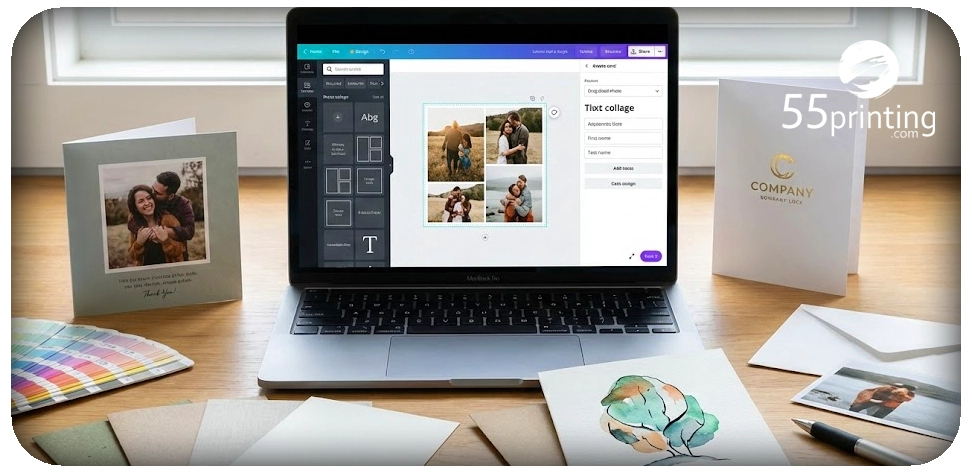 Customization tools for greeting card design