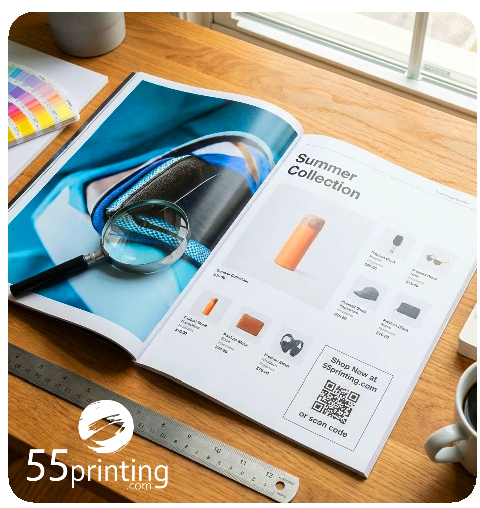 Different catalog sizes and page counts