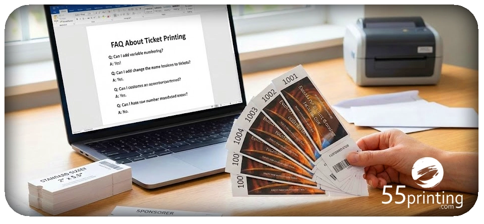 FAQ for ticket printing