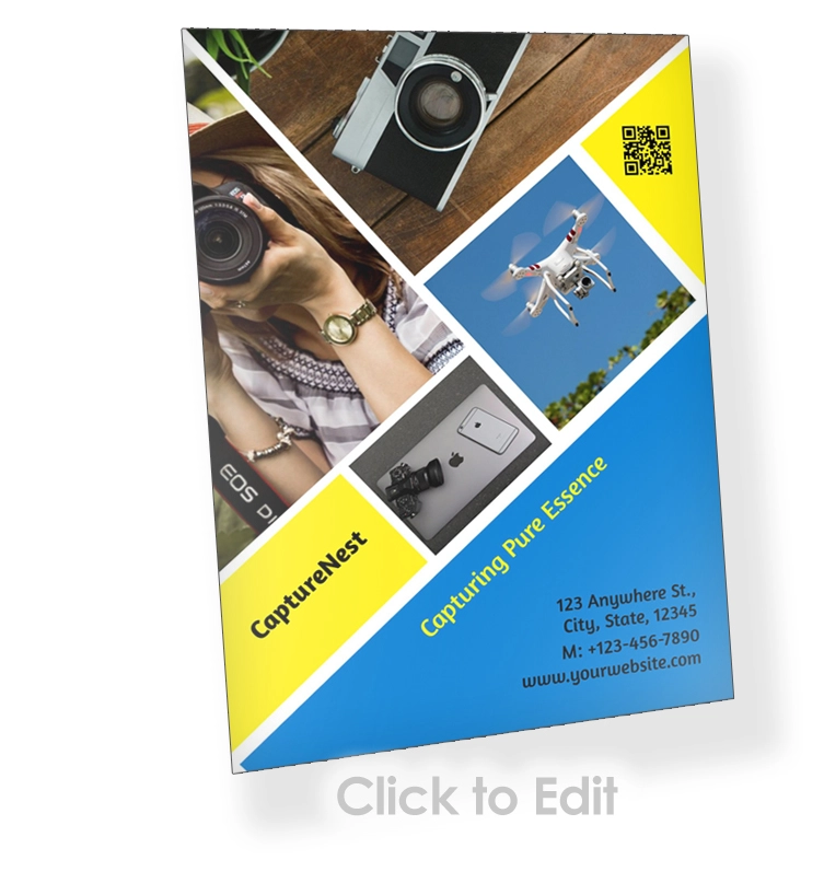 Professional minimalist design template example