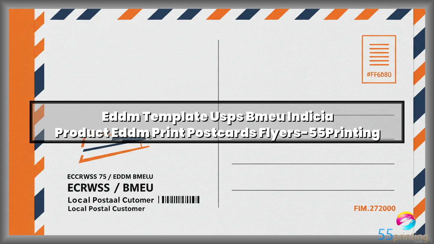 Usps Template Usps Indicia Template Colordigit.com 10. How Do I Ensure My Artwork