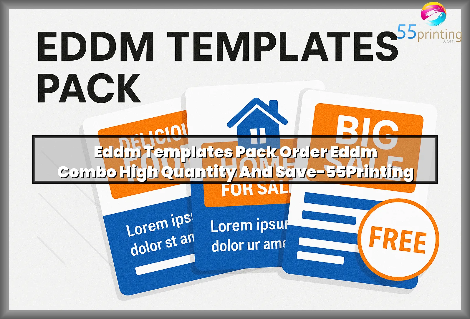 Eddm Order Cheap EDDM® Printing Flyers / Postcards + FREE Design