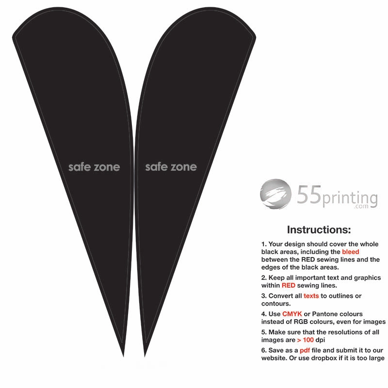 Graphic Design Instructions for Flags