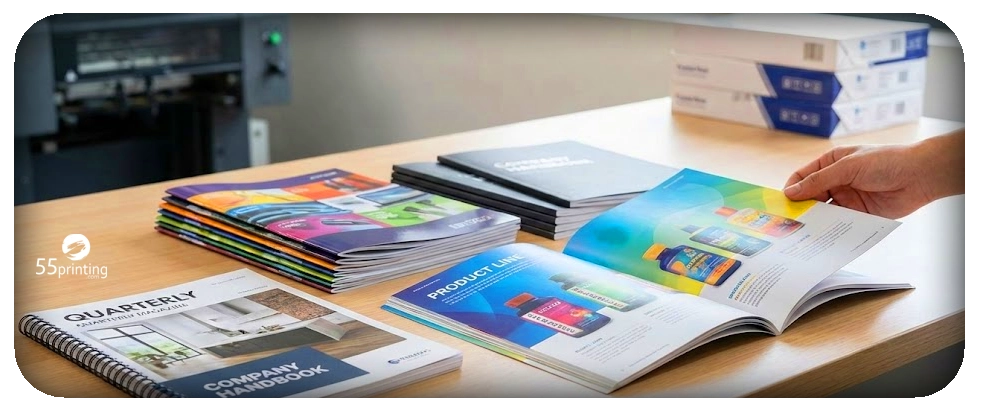 Turn ideas into a custom printed booklet