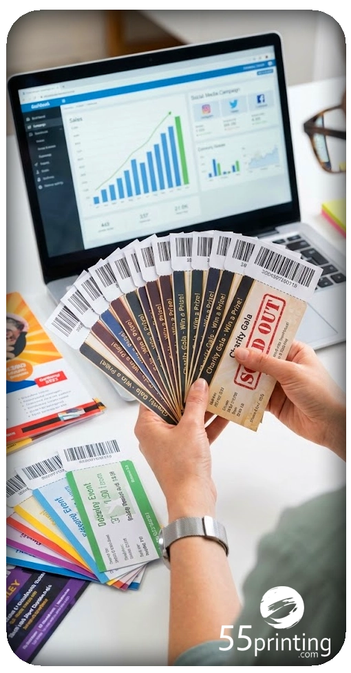 Smart security features for event tickets