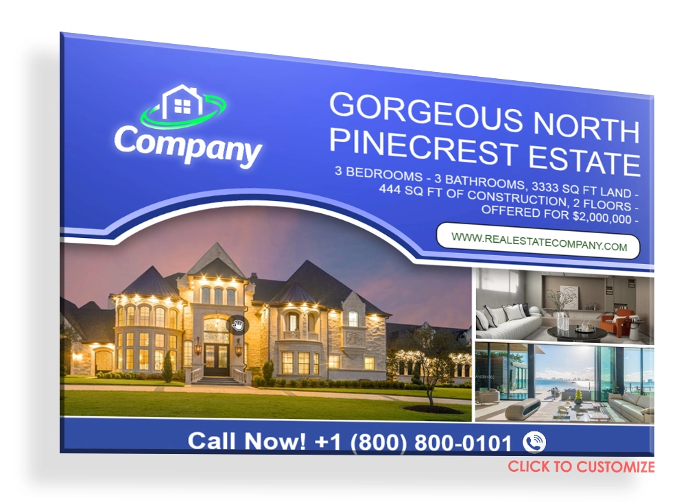 Real Estate EDDM Postcard Template